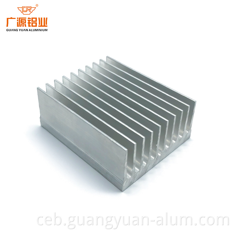 guangyuan aluminum co., ltd Aluminum Extrusion Heat Sink Aluminum Extruded Profile Heatsink Aluminum